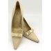 Bella Shoe Bows  - Ivory and Gold