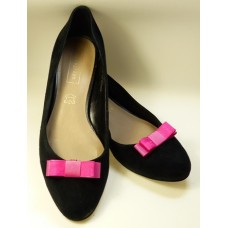 Bella Shoe Bows - Shocking Pink