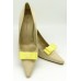 Carly - Lemon Shoe Bows
