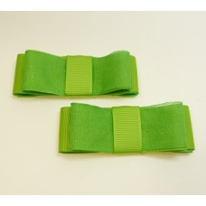 Carly - Lime Shoe Bows