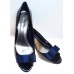 Carly - Navy Shoe Bows 