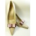 Carly - Pink and Donkey Shoe Clips
