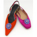 Catherine Shoe Clips - Electric Blue