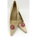 Catherine Shoe Clips  - Red