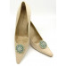 Emily Shoe Clips - jade