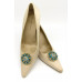Emily Shoe Clips - turquoise