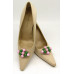 Florence Shoe Clips - pink and green