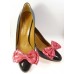 Holly - Fuchsia Shoe Bows