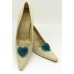 Maisie Shoe Clips - aqua