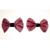 Marilyn - Old Rose Silk Shoe Bows