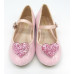 Mary Jane Shoe Clips - pink