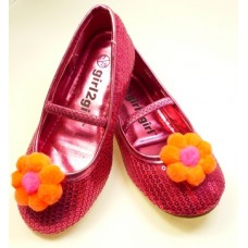 Missie - orange Children's  Shoe Clips