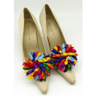 Patsy Shoe Clips - rainbow