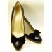 Velvet Bows - Black Shoe Bows