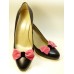 Velvet Bows - Rose Shoe Bows